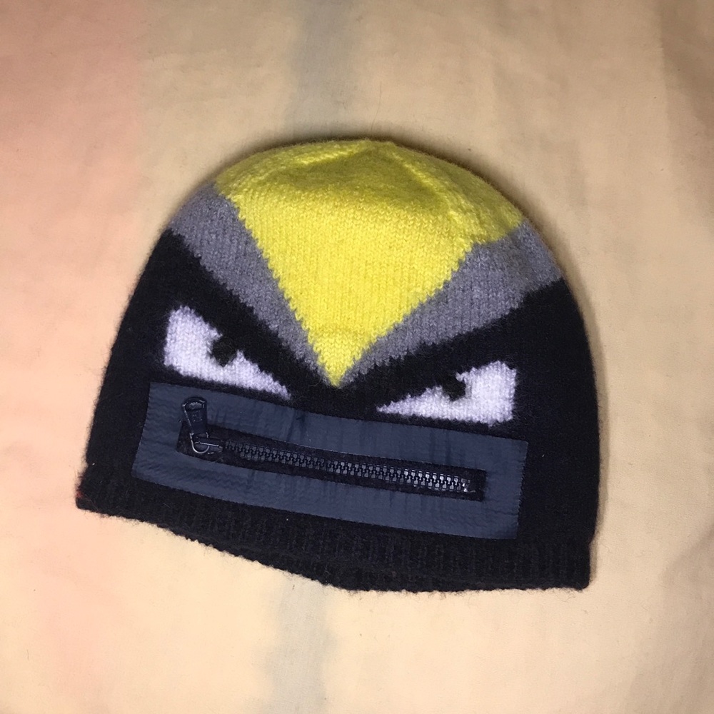 Fendi monster baby winter beanie hat